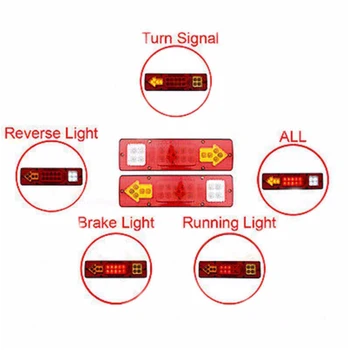 HOT Tail Stop Reverse Indicator Car Led Rear Lights Truck Trailer Caravan Van Rear Lamp 2 pcs 12-24V
HOT Tail Stop Reverse Indicator Car Led Rear Lights Truck Trailer Caravan Van Rear Lamp 2 pcs 12-24V