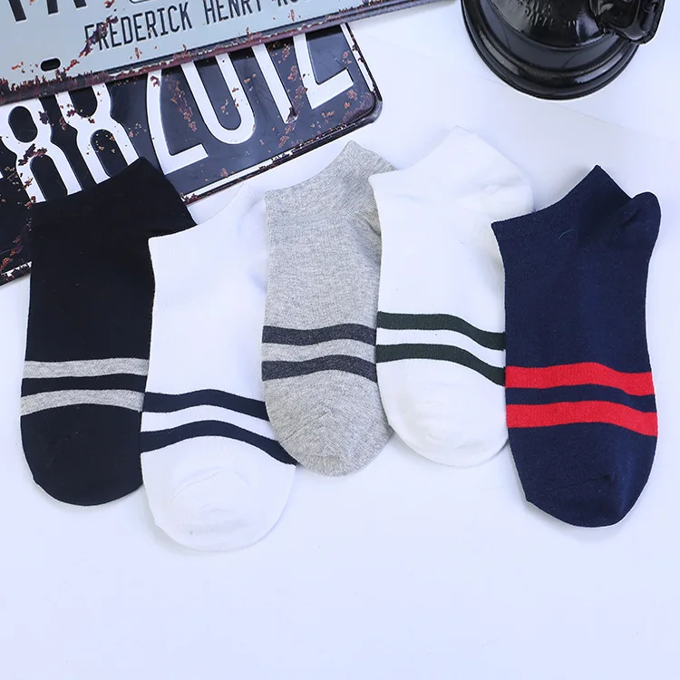 Men's Striped Cotton Boat Socks Two Bars Men's Socks Two Bars Low to Help Comb Cotton Deodorant Socks Men
Men's Striped Cotton Boat Socks Two Bars Men's Socks Two Bars Low to Help Comb Cotton Deodorant Socks Men