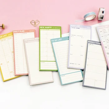 30 sheets/pack Daily Weekly Plan Memo Pad Office Check List To Do List Message Shopping List Notepad School Office Stationery
30 sheets/pack Daily Weekly Plan Memo Pad Office Check List To Do List Message Shopping List Notepad School Office Stationery