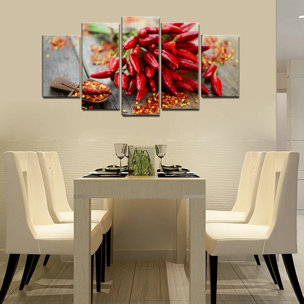 Hot Pepper Still Life Picture for Kitchen Room Wall Art Canvas Print Food Poster Canvas Painting Restaurant Wall Decor Wholesale
Hot Pepper Still Life Picture for Kitchen Room Wall Art Canvas Print Food Poster Canvas Painting Restaurant Wall Decor Wholesale