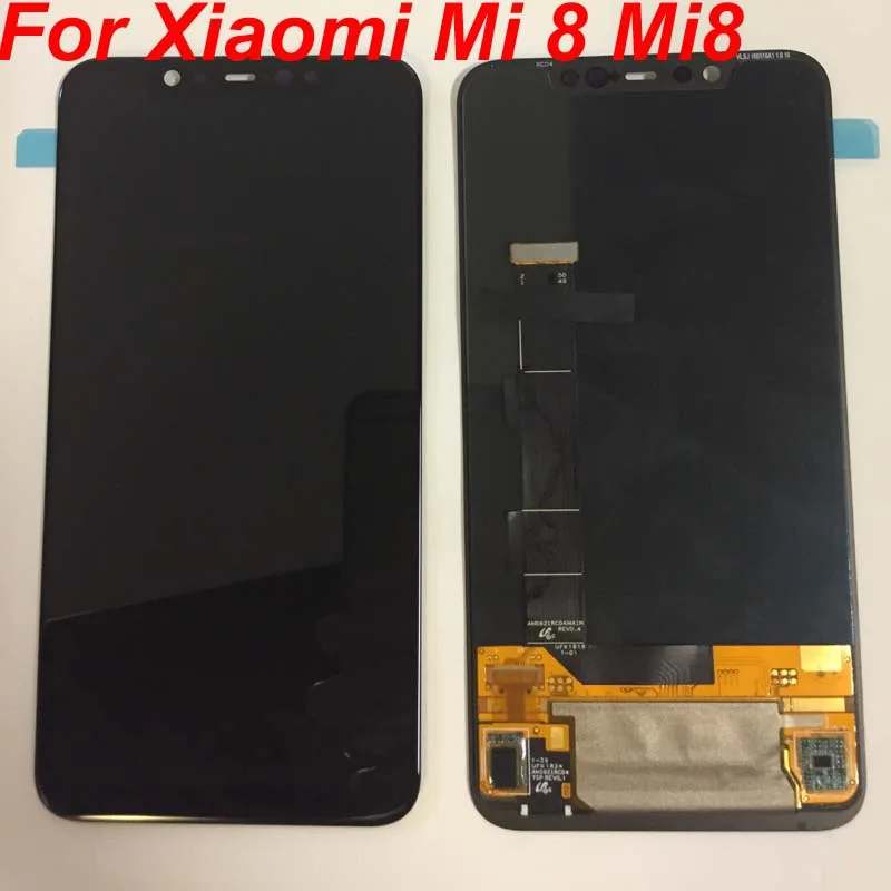 6.21" Original AMOLED LCD For XIAOMI Mi 8 Display Mi8 LCD Touch Screen Digitizer Replacement 2248x1080+tools+double tapes
6.21" Original AMOLED LCD For XIAOMI Mi 8 Display Mi8 LCD Touch Screen Digitizer Replacement 2248x1080+tools+double tapes