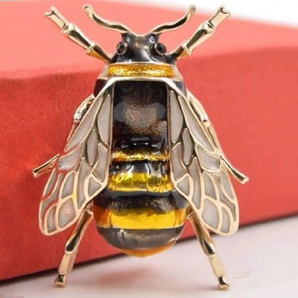 Women Insect Bee Brooch for Women Kids Girls bee jewelry Gold Color Yellow Enamel Brooches Jewelry bumble bee Men Brooch FD
Women Insect Bee Brooch for Women Kids Girls bee jewelry Gold Color Yellow Enamel Brooches Jewelry bumble bee Men Brooch FD