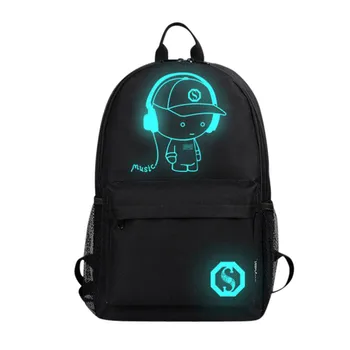 Unisex Light Preppy Teenagers Noctilucent Cartoon School Bags Student Backpack Night Lighting Women Men Girls Rucksack #Zer
Unisex Light Preppy Teenagers Noctilucent Cartoon School Bags Student Backpack Night Lighting Women Men Girls Rucksack #Zer