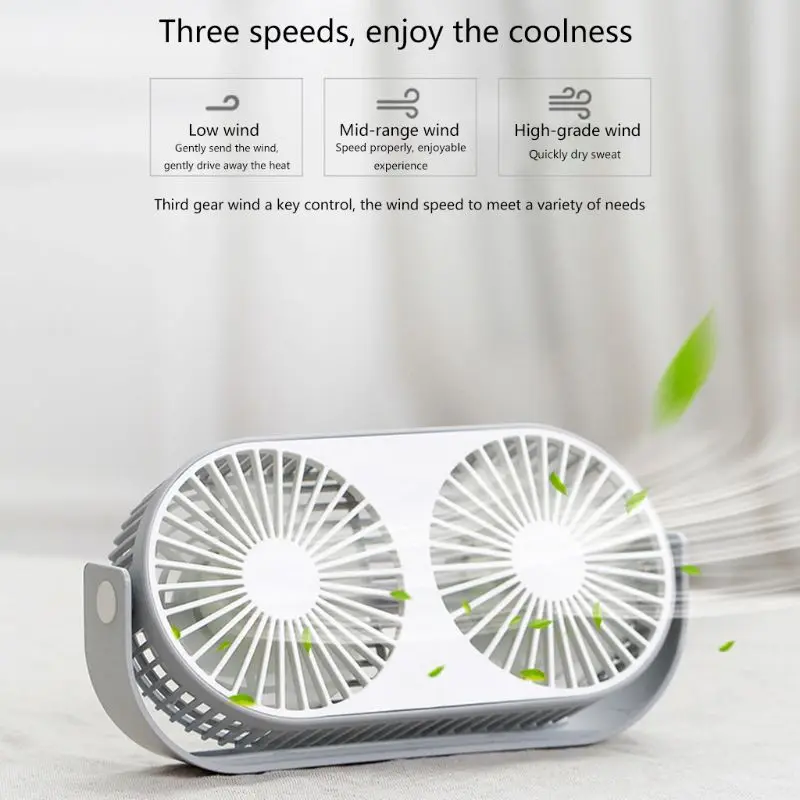 Small Bean Desktop 2-head Aromatherapy Fan Student 2-leaf Usb Mini Fan Summer Desk Table Cooling Fans
Small Bean Desktop 2-head Aromatherapy Fan Student 2-leaf Usb Mini Fan Summer Desk Table Cooling Fans
