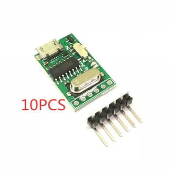 100% New 10PCS USB to TTL converter Micro UART module CH340G CH340 3.3V 5V switch for downloader pro mini
100% New 10PCS USB to TTL converter Micro UART module CH340G CH340 3.3V 5V switch for downloader pro mini