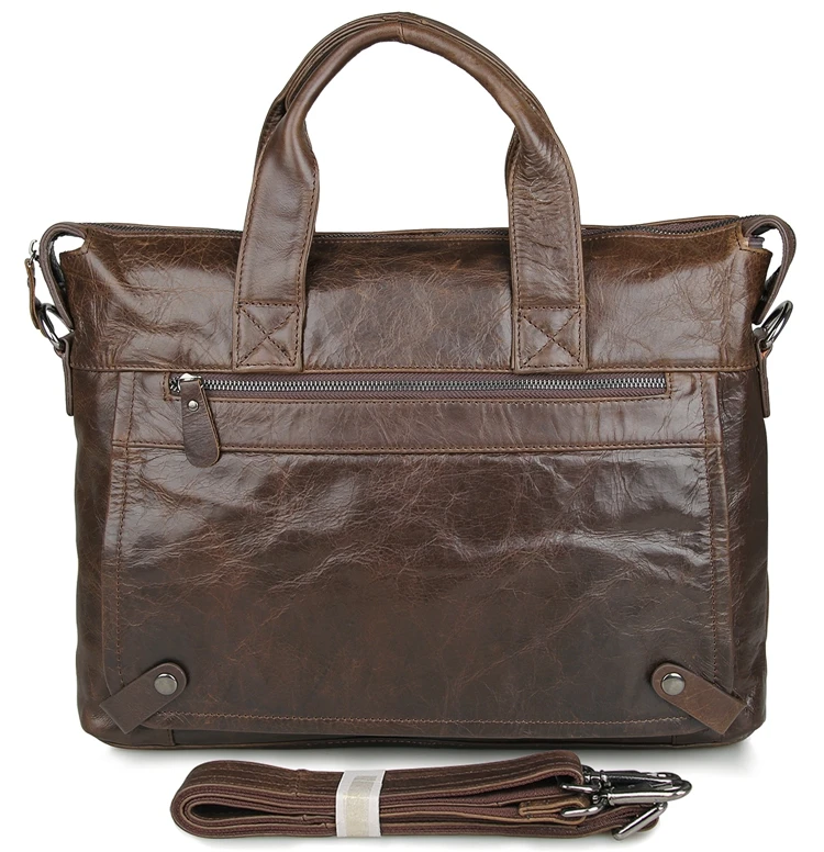 JMD Real Leather Vintage Style Men's Briefcase Messenger Bags Handbag Laptop Bag 7120Q
JMD Real Leather Vintage Style Men's Briefcase Messenger Bags Handbag Laptop Bag 7120Q