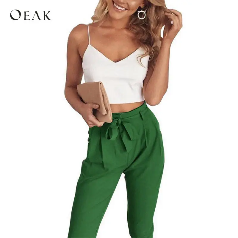 OEAK Sexy Crop Top Strap Zipper Women Two Pieces Sets 2018 New Casual Long Pants Tracksuit Summer Matching Sets Tanksuits
OEAK Sexy Crop Top Strap Zipper Women Two Pieces Sets 2018 New Casual Long Pants Tracksuit Summer Matching Sets Tanksuits
