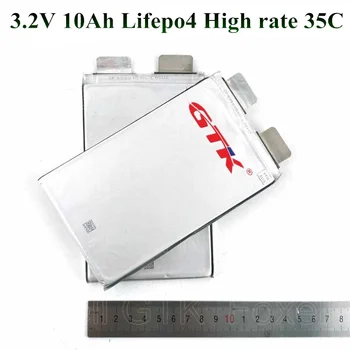 12pcs Power 3.2v 10Ah cells lifepo4 cell battery 35C high rate bateria wide tabs for DIY pack electronic tool 36v battery 10Ah
12pcs Power 3.2v 10Ah cells lifepo4 cell battery 35C high rate bateria wide tabs for DIY pack electronic tool 36v battery 10Ah