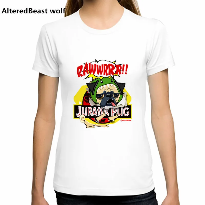 2018 Brand Summer Jurassic World T Shirt women O-neck Short Sleeve Jurassic Pug Print Tshirt women Jurassic Park T-shirt Tees
2018 Brand Summer Jurassic World T Shirt women O-neck Short Sleeve Jurassic Pug Print Tshirt women Jurassic Park T-shirt Tees