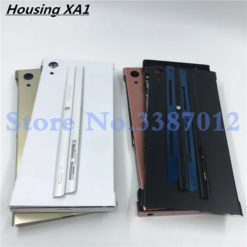 Full Housing Middle Front Frame Bezel Housing For Sony Xperia XA1 G3121 G3123 + Side Rail Stripe With Side Buttons + Logo
Full Housing Middle Front Frame Bezel Housing For Sony Xperia XA1 G3121 G3123 + Side Rail Stripe With Side Buttons + Logo