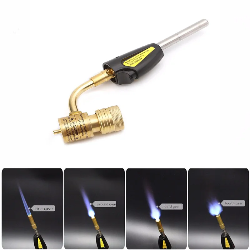 High Temp Mapp Gas Self Ignition Turbo Torch Brazing Solder Propane Welding Plumbing
High Temp Mapp Gas Self Ignition Turbo Torch Brazing Solder Propane Welding Plumbing
