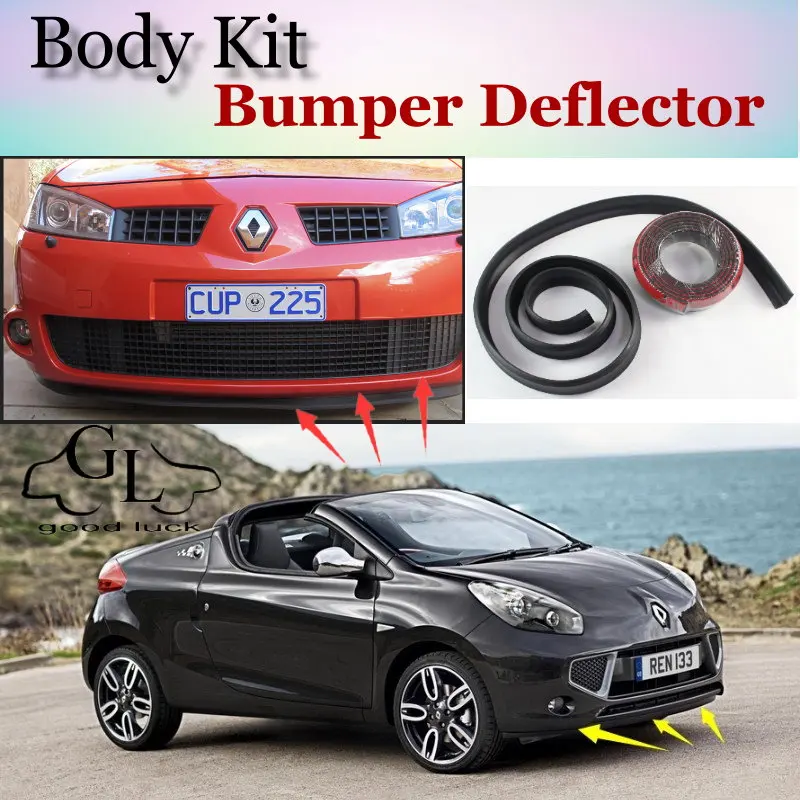 Bumper Lip Deflector Lips For Renault Wind Front Spoiler Skirt For TopGear Friends to Car Tuning / Body Kit / Strip
Bumper Lip Deflector Lips For Renault Wind Front Spoiler Skirt For TopGear Friends to Car Tuning / Body Kit / Strip