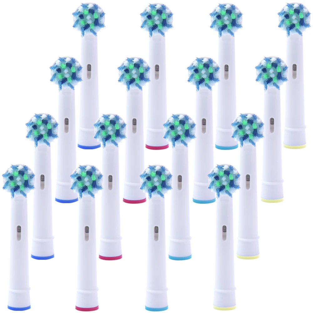 16 PCS Replacement Cross Function Toothbrush Heads for Oral B Toothbrush Heads Compatible with Oral B Braun Toothbrush
16 PCS Replacement Cross Function Toothbrush Heads for Oral B Toothbrush Heads Compatible with Oral B Braun Toothbrush