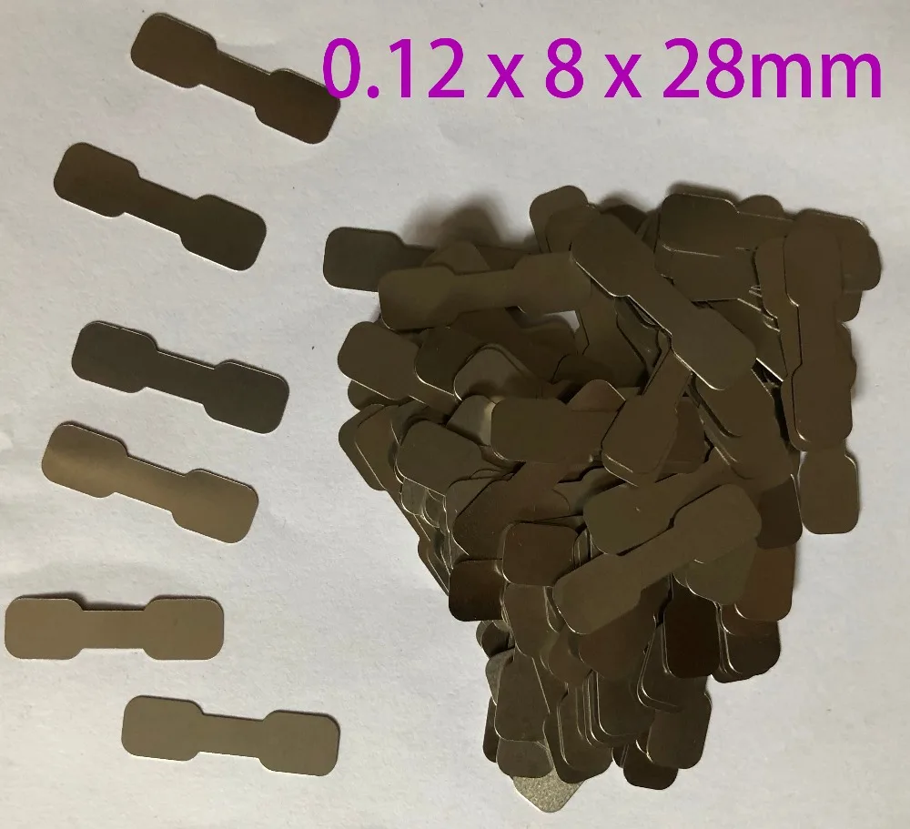 100 шт./лот 0,12x8x28 мм 2P никелированные стальные полосы для точечной сварки аккумуляторов 18650 2P
100 шт./лот 0,12x8x28 мм 2P никелированные стальные полосы для точечной сварки аккумуляторов 18650 2P