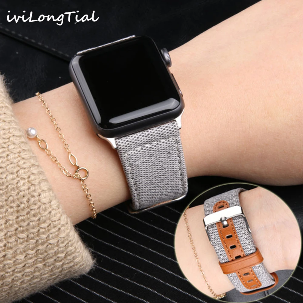 Leather Watchband for Apple Watch Band Strap 38mm 42mm Series 3 2 1 Grid Pattern Band Steel Houndstooth pattern Wrist Strap
Leather Watchband for Apple Watch Band Strap 38mm 42mm Series 3 2 1 Grid Pattern Band Steel Houndstooth pattern Wrist Strap