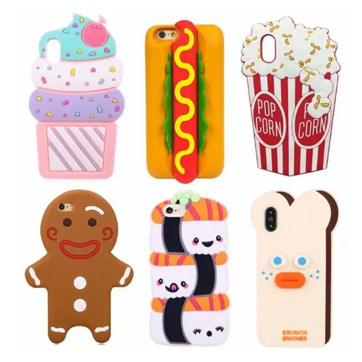 Food Hotdog Cupcake Fries Popcorn Chocolate Chips Sushi Ice Cream Silicone Case for iPhone XS Max XR X 8 6 6S 7 Plus
Food Hotdog Cupcake Fries Popcorn Chocolate Chips Sushi Ice Cream Silicone Case for iPhone XS Max XR X 8 6 6S 7 Plus