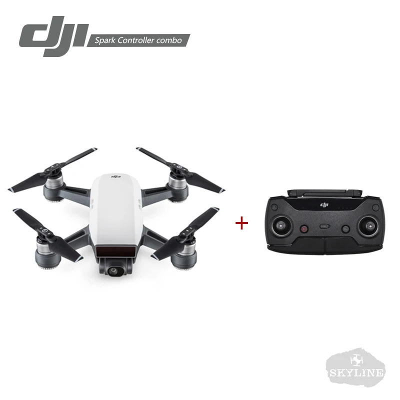 DJI Spark Controller Combo Mini Drone Pocket Selfie Drones WiFi FPV with 1080p HD 12MP Camera Spark APP and Remote Controller
DJI Spark Controller Combo Mini Drone Pocket Selfie Drones WiFi FPV with 1080p HD 12MP Camera Spark APP and Remote Controller