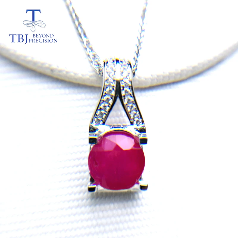 TBJ,Natural Africa treatment Ruby Big round 2.3ct real ruby precious gemstone pendant 925 sterling silver fine jewelry for women
TBJ,Natural Africa treatment Ruby Big round 2.3ct real ruby precious gemstone pendant 925 sterling silver fine jewelry for women
