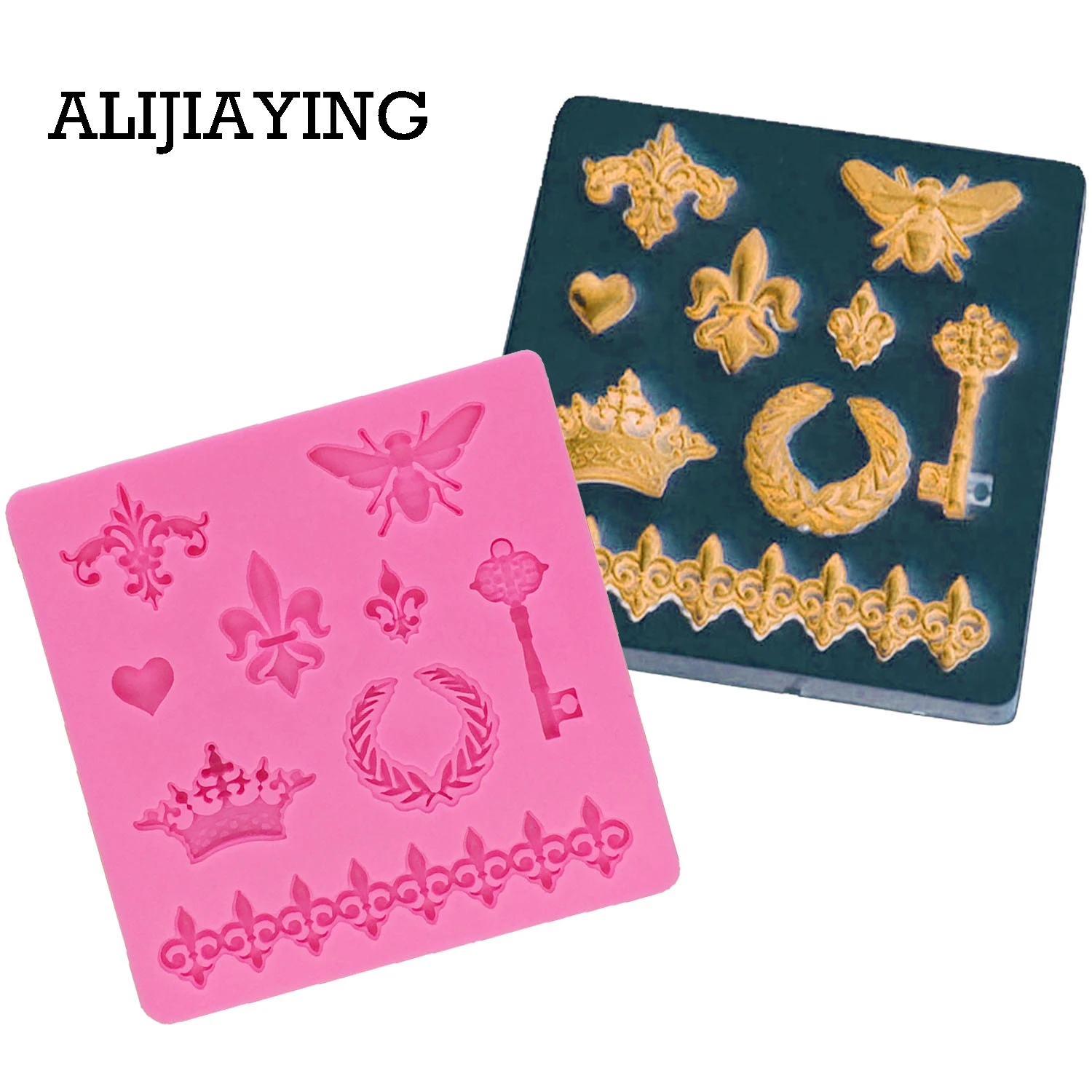 M1266 1Pcs Crown butterfly Silicone Mold,Sugarcraft Cake Decorating Tools,Fondant Chocolate Molds Cake Border Mould
M1266 1Pcs Crown butterfly Silicone Mold,Sugarcraft Cake Decorating Tools,Fondant Chocolate Molds Cake Border Mould