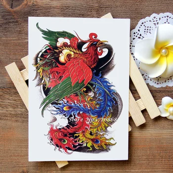 Waterproof Temporary Tattoos Stickers Red Phoenix Tattoo Flash Water Transfer Tattoos fake tattoos for women men #298
Waterproof Temporary Tattoos Stickers Red Phoenix Tattoo Flash Water Transfer Tattoos fake tattoos for women men #298