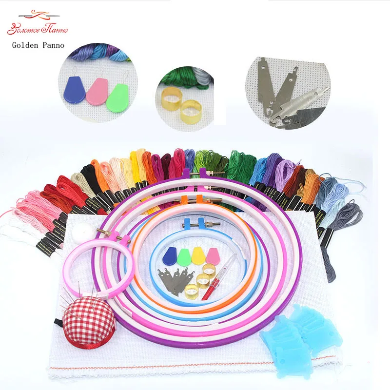 10/50 Colors Embroidery Thread Hand Embroidered hoop Cross Stitch Floss Cross stitch embroidered package suit
10/50 Colors Embroidery Thread Hand Embroidered hoop Cross Stitch Floss Cross stitch embroidered package suit