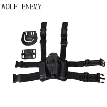 High Quality Level 3 Light Bearing Tactical Holster Serpa Gun Pistol Leg Holster Fits HK USP
High Quality Level 3 Light Bearing Tactical Holster Serpa Gun Pistol Leg Holster Fits HK USP