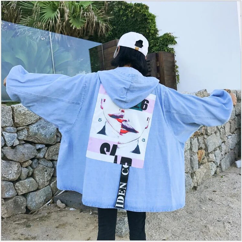 2019 Loose Basic Denim Jackets Women Over Size fashion new Spring Autumn Jeans Jacket Coat student Outwear G260
2019 Loose Basic Denim Jackets Women Over Size fashion new Spring Autumn Jeans Jacket Coat student Outwear G260