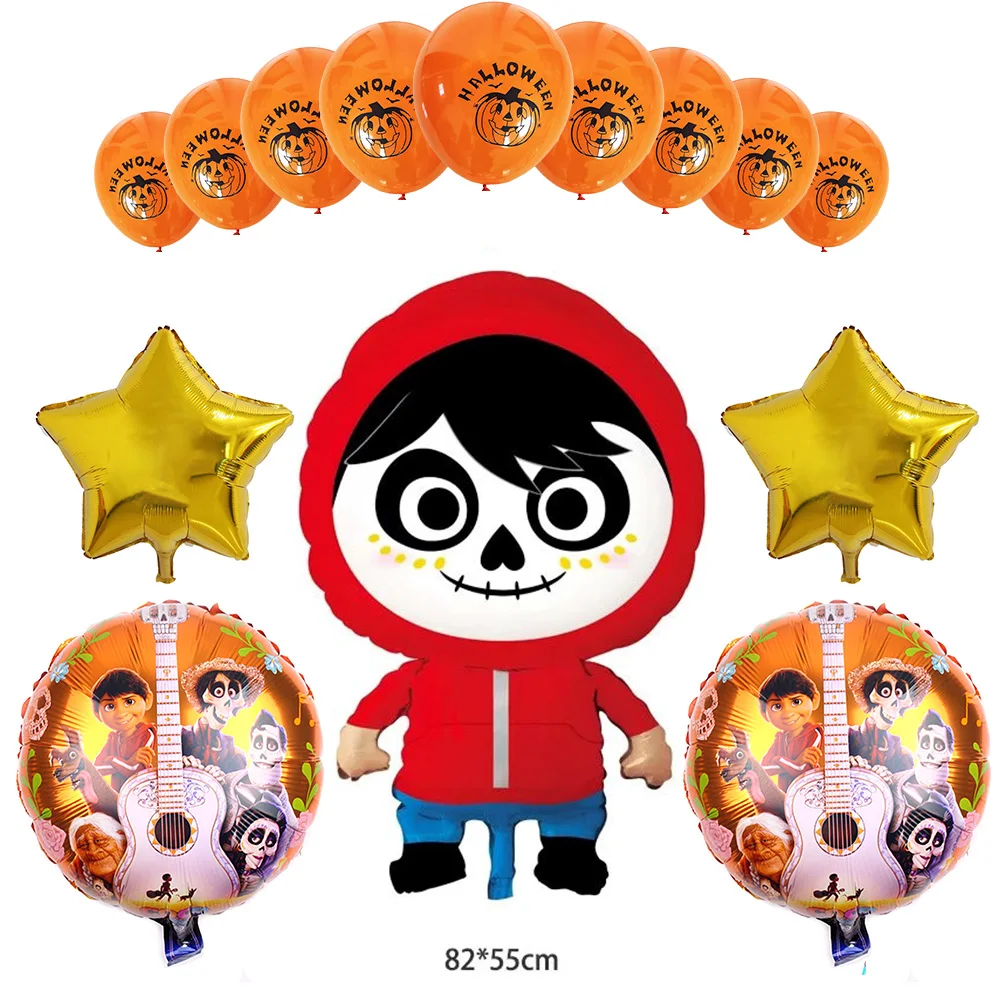 18 inch Movie COCO MIG Theme Aluminium Foil Balloons Party Decoration Balloons Rotate Balloon Birthday Party Supplies
18 inch Movie COCO MIG Theme Aluminium Foil Balloons Party Decoration Balloons Rotate Balloon Birthday Party Supplies