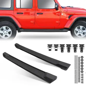 For 2018 2019 Jeep Wrangler JL 4DR Unlimited Running Boards Side Step Bars US Stock
For 2018 2019 Jeep Wrangler JL 4DR Unlimited Running Boards Side Step Bars US Stock