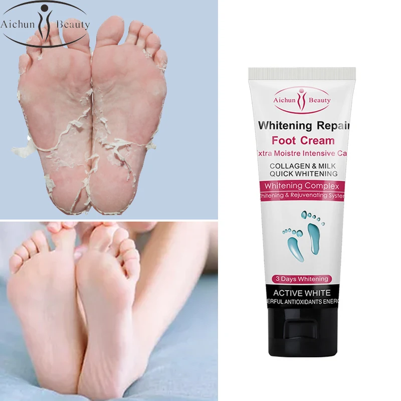 Aichun Milk Whitening Repair Foot Cream Moisturizing Exfoliating Deep Moisturizing Heel Chapped Peeling chinese foot cream 100
Aichun Milk Whitening Repair Foot Cream Moisturizing Exfoliating Deep Moisturizing Heel Chapped Peeling chinese foot cream 100
