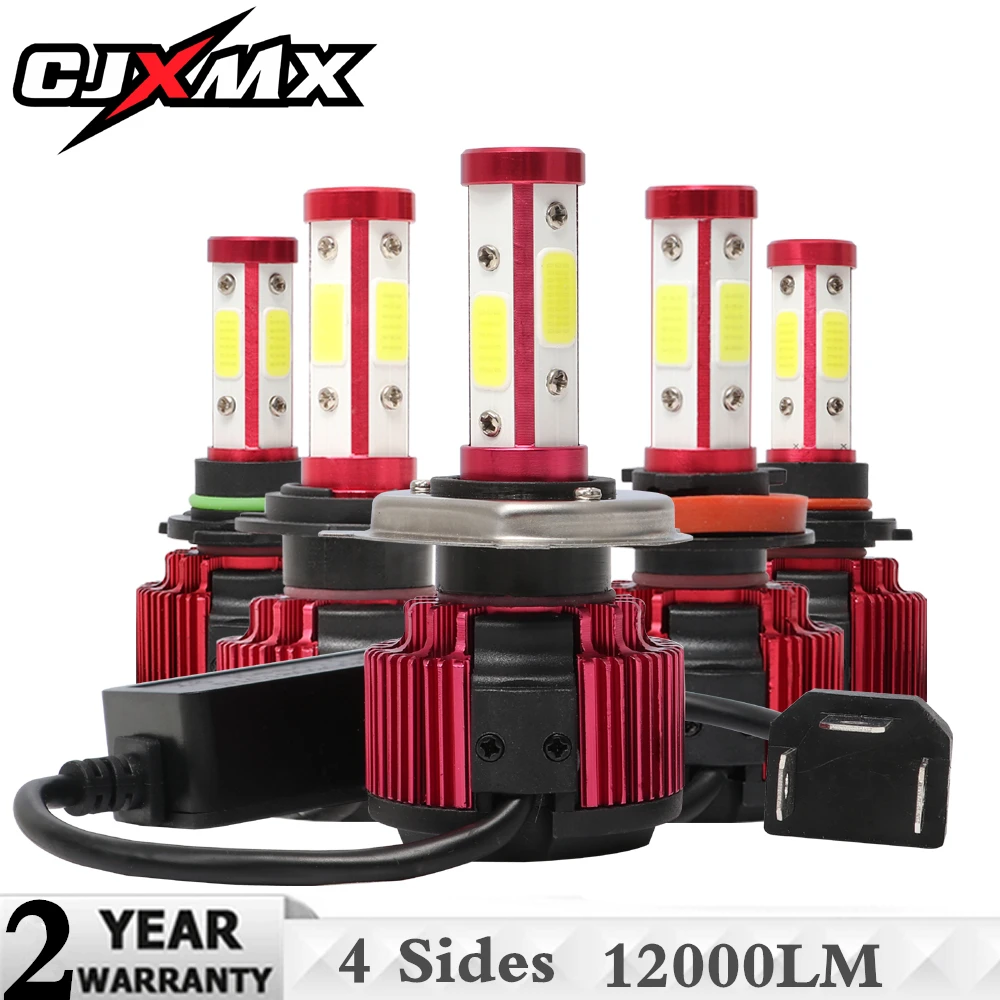 CJXMX 2Pcs LED Car Headlight Bulbs Kit H4 H7 LED Lights H11 9004 9005 HB3 9006 HB4 12000LM 6500K 90W Auto Headlamp Fog Lamps 12V
CJXMX 2Pcs LED Car Headlight Bulbs Kit H4 H7 LED Lights H11 9004 9005 HB3 9006 HB4 12000LM 6500K 90W Auto Headlamp Fog Lamps 12V