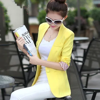 2020 New Lady Korean Version Spring Autumn Leisure Single Button 3 Quarter Sleeve Dot Cuff Patchwork Blazer Jacket
2020 New Lady Korean Version Spring Autumn Leisure Single Button 3 Quarter Sleeve Dot Cuff Patchwork Blazer Jacket