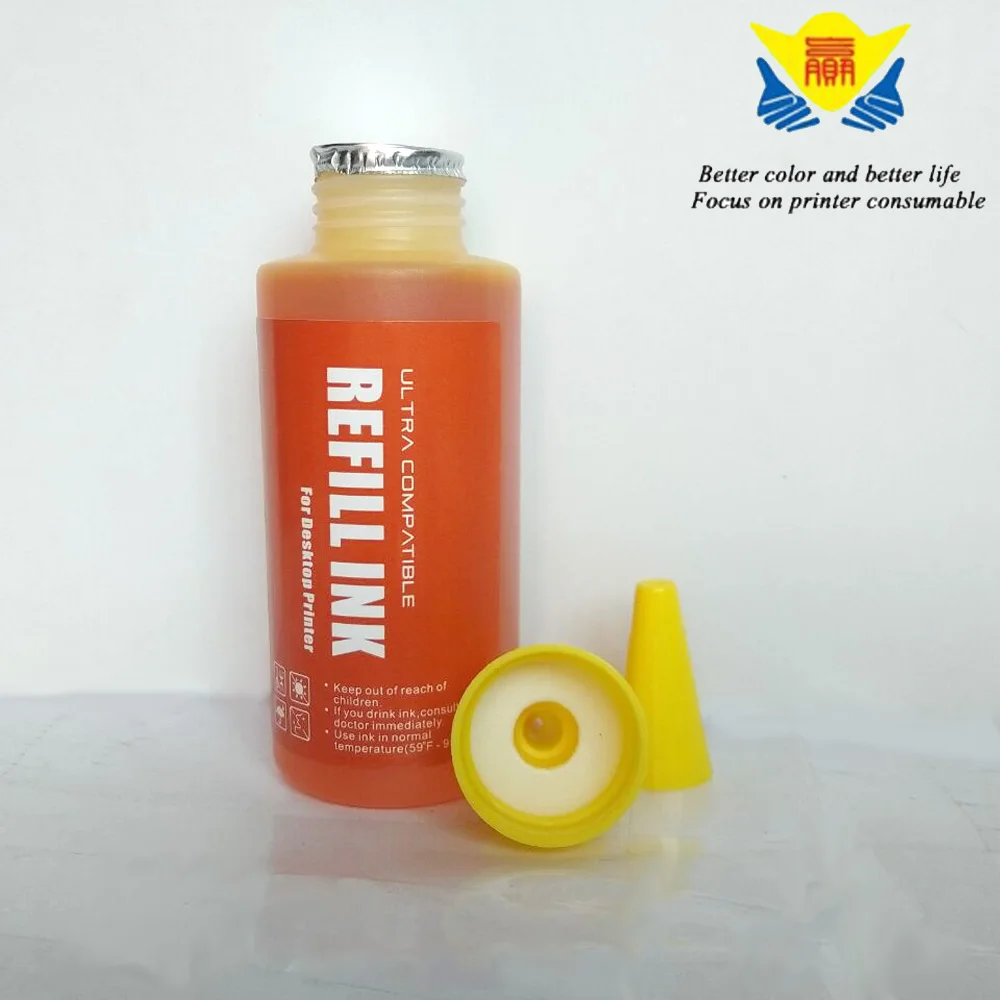 JIANYINGCHEN 100ml*1 universal yellow dye ink compatible for Brother for CANON for Epson for HP for Lexmark for Samsung printer
JIANYINGCHEN 100ml*1 universal yellow dye ink compatible for Brother for CANON for Epson for HP for Lexmark for Samsung printer