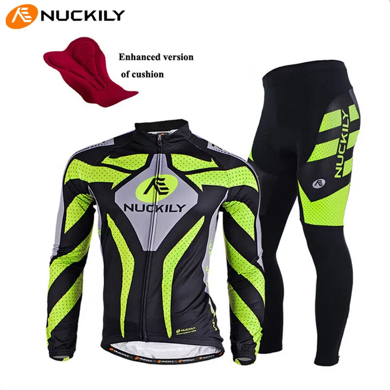 NUCKILY Long Sleeve Breathable Cycling Clothing 3D Gel Pad Pants Sport Clothes Autumn MTB Road Bike Bicycle Cycling Jersey Set
NUCKILY Long Sleeve Breathable Cycling Clothing 3D Gel Pad Pants Sport Clothes Autumn MTB Road Bike Bicycle Cycling Jersey Set