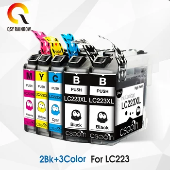 5pcs Compatible Ink Cartridge For Brother LC223 lc 223 MFC-J5620DW MFC-J4620DW MFC-J4625DW MFC-J5625DW MFC-J4420DW
5pcs Compatible Ink Cartridge For Brother LC223 lc 223 MFC-J5620DW MFC-J4620DW MFC-J4625DW MFC-J5625DW MFC-J4420DW