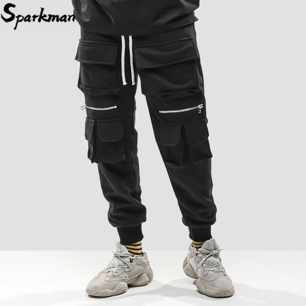 2019 Men Hip Hip Cargo Pants Multi Pockets SweatPant Streetwear Harajuku Pant Joggers Track Trousers Black Hipster Street Wear
2019 Men Hip Hip Cargo Pants Multi Pockets SweatPant Streetwear Harajuku Pant Joggers Track Trousers Black Hipster Street Wear