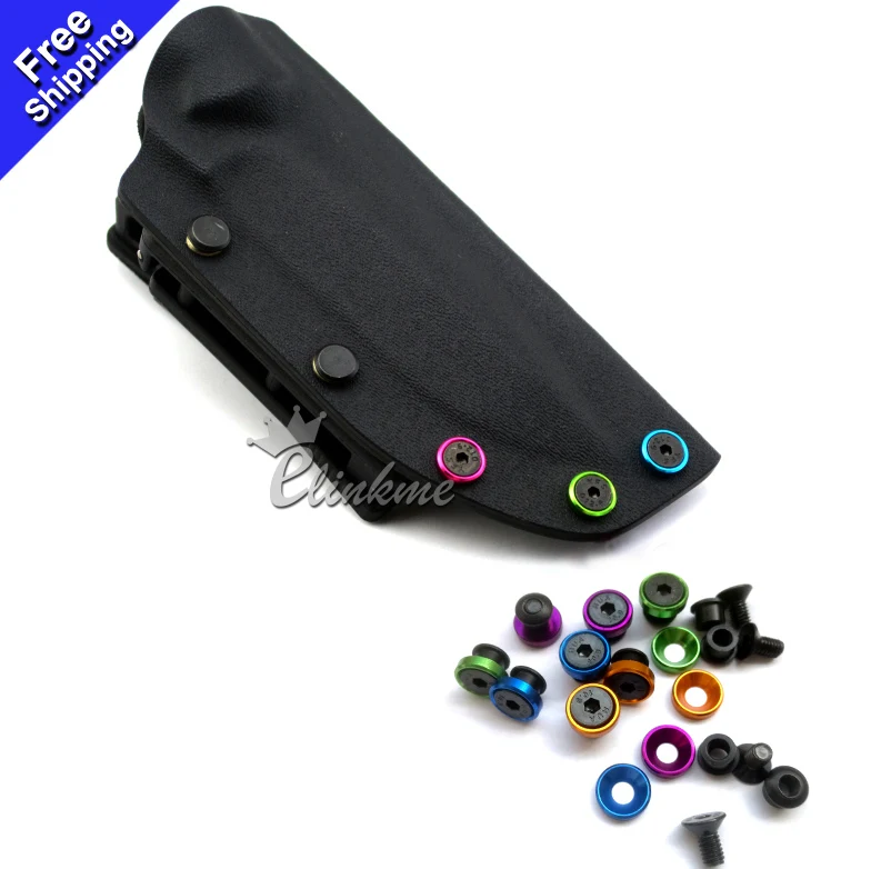 10pcs/lot,3.7mm colorful Chicago screws used for 2.0mm(0.078") Kydex plank of knife scabbard Holster
10pcs/lot,3.7mm colorful Chicago screws used for 2.0mm(0.078") Kydex plank of knife scabbard Holster