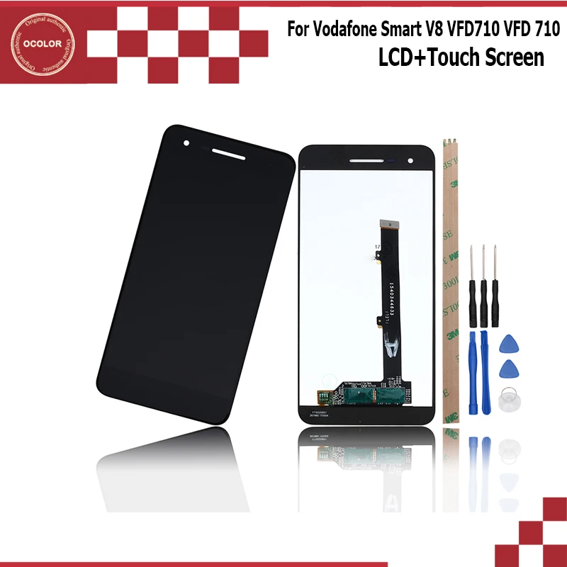 ocolor For Vodafone Smart V8 VFD710 VFD 710 LCD Display and Touch Screen 5.5 inch Mobile Phone Accessories +Tools And Adhesive
ocolor For Vodafone Smart V8 VFD710 VFD 710 LCD Display and Touch Screen 5.5 inch Mobile Phone Accessories +Tools And Adhesive