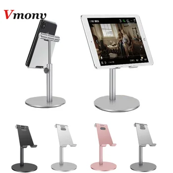 Aluminum Alloy Tablet Phone Stand for Ipad Height Angle Adjustable Desktop Free Lifting Mobile Phone Holder for iPhone X Xs 8
Aluminum Alloy Tablet Phone Stand for Ipad Height Angle Adjustable Desktop Free Lifting Mobile Phone Holder for iPhone X Xs 8
