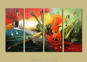 New Red Modern Music Guitar Note Letter Oil Painting On Canvas Abstract 4 Panel Type Sets Home Wall Arts Decor For Living Room
New Red Modern Music Guitar Note Letter Oil Painting On Canvas Abstract 4 Panel Type Sets Home Wall Arts Decor For Living Room