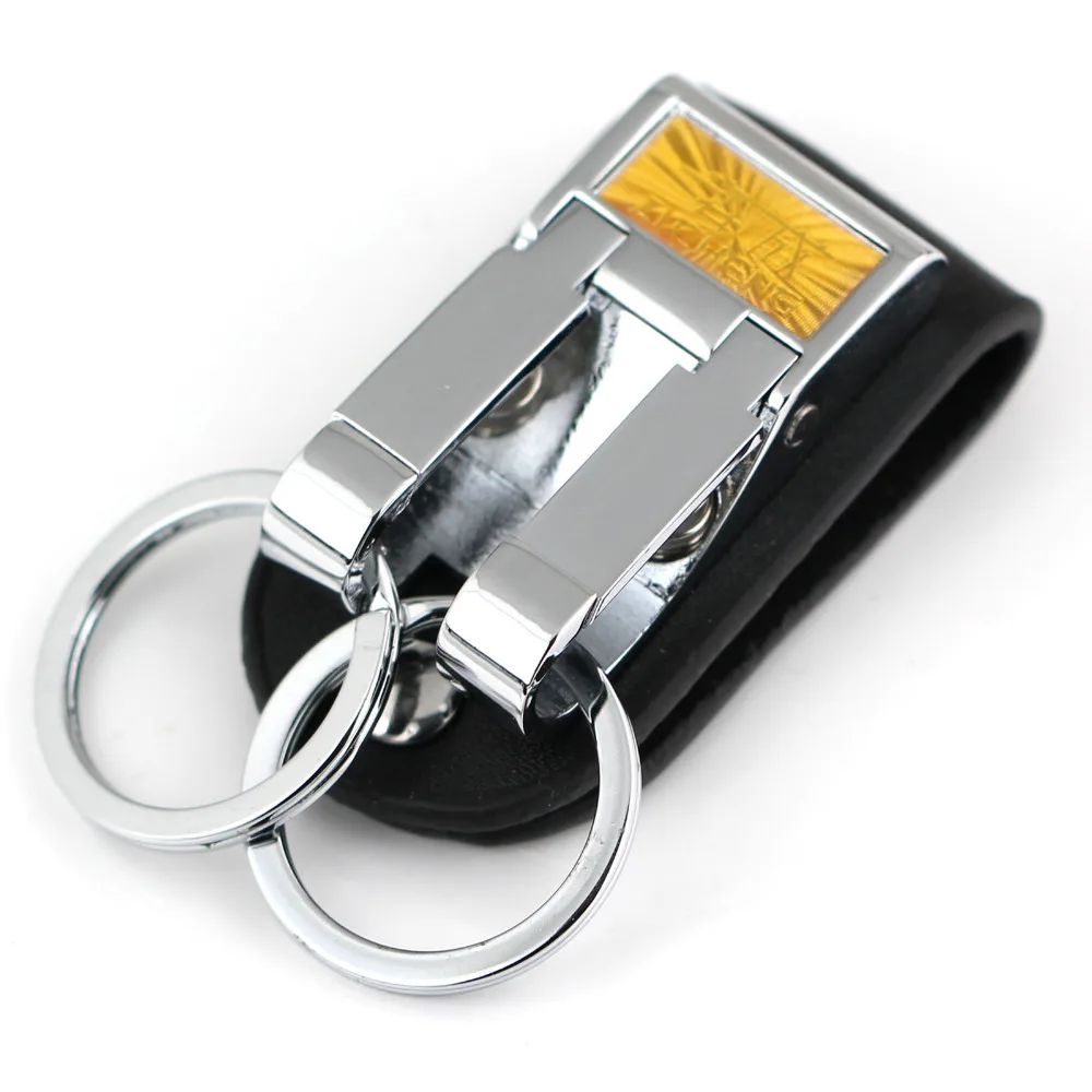 Detachable Double Loops through Waist Belt Black Leather Strap Spring Button Keyring Keychain Key Chain Ring Keyfob
Detachable Double Loops through Waist Belt Black Leather Strap Spring Button Keyring Keychain Key Chain Ring Keyfob