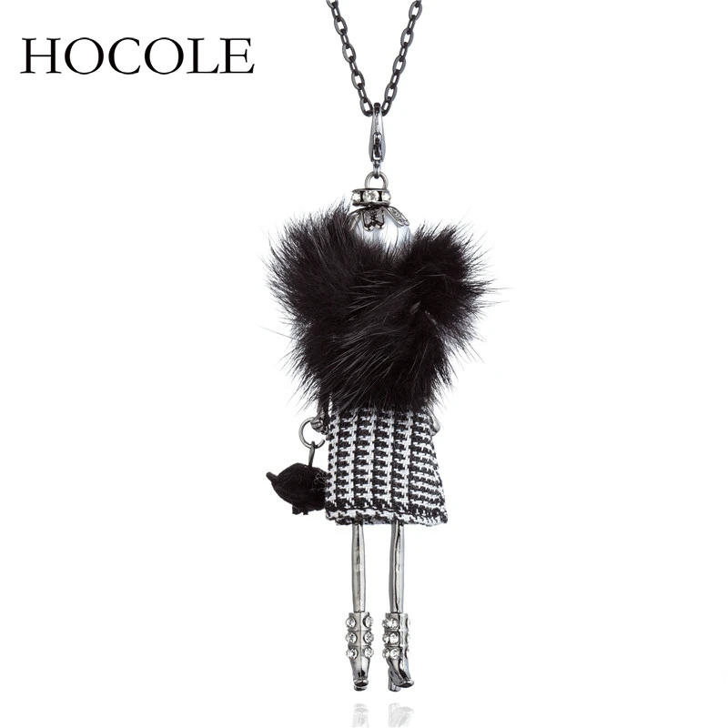 2018 New Doll Necklace Long Chain Fur Dress Dancing Girl Pendant Necklaces For Women Handmade Statement Paris Jewelry Bijoux
2018 New Doll Necklace Long Chain Fur Dress Dancing Girl Pendant Necklaces For Women Handmade Statement Paris Jewelry Bijoux