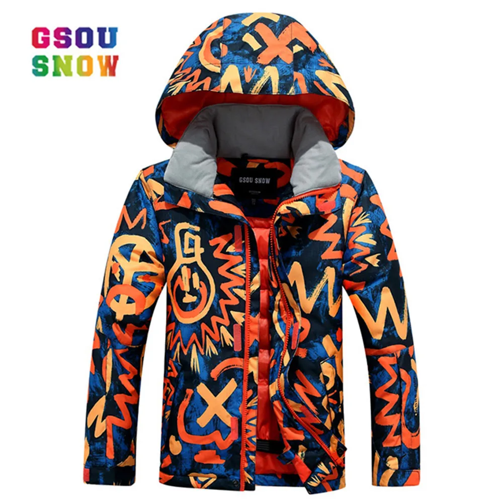 Gsou Snow Winter Ski For Boys Kids Waterproof Warm Snowboarding Ski Jacket Snowboard Outdoor Skiing Snow Wear Windproof
Gsou Snow Winter Ski For Boys Kids Waterproof Warm Snowboarding Ski Jacket Snowboard Outdoor Skiing Snow Wear Windproof