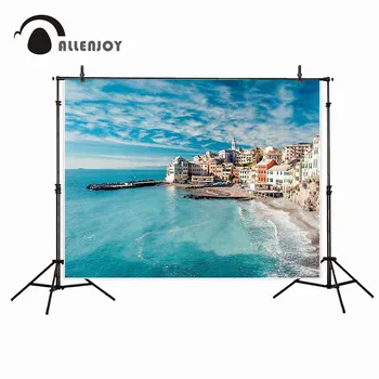 Allenjoy photography backdrops Summer blue sky white cloud sea beach village view background photo studio photophone photocall
Allenjoy photography backdrops Summer blue sky white cloud sea beach village view background photo studio photophone photocall