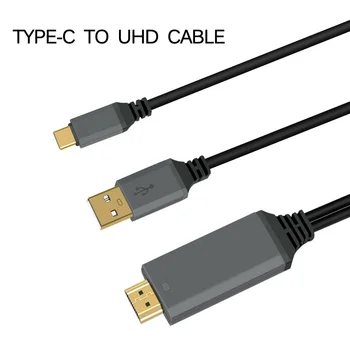 4K USB 3.1 Type-C to UHD Cable USB-C to HDMI Converter Support 4k for Macbook Computer Huawei Matebook
4K USB 3.1 Type-C to UHD Cable USB-C to HDMI Converter Support 4k for Macbook Computer Huawei Matebook
