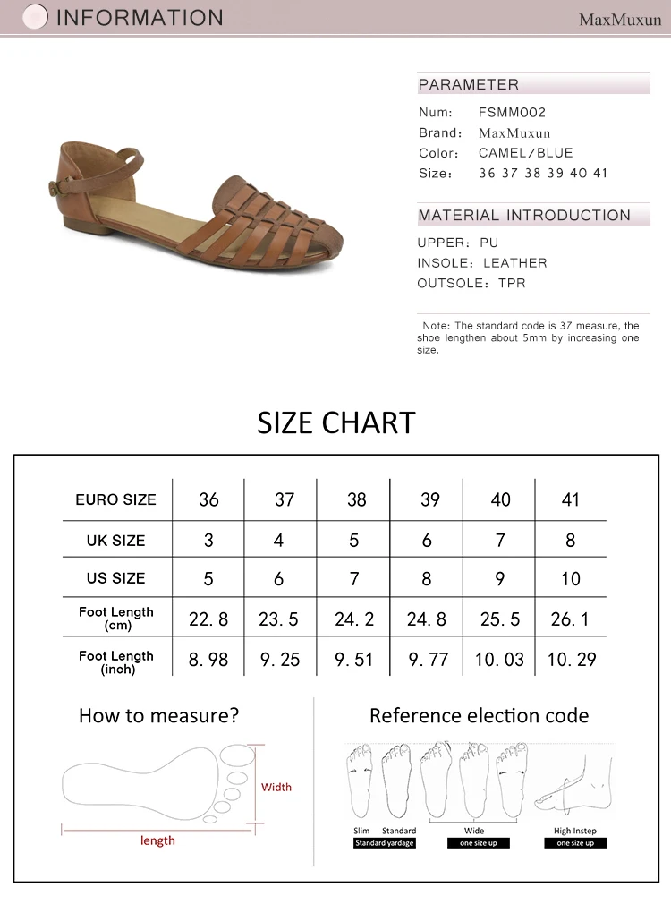 MaxMuxun Women Slingback Flat Sandals Summer Rome Ankle Strap Closed Toe Strappy Gladiator Beach Dress Sandals For Girls Shoes 2