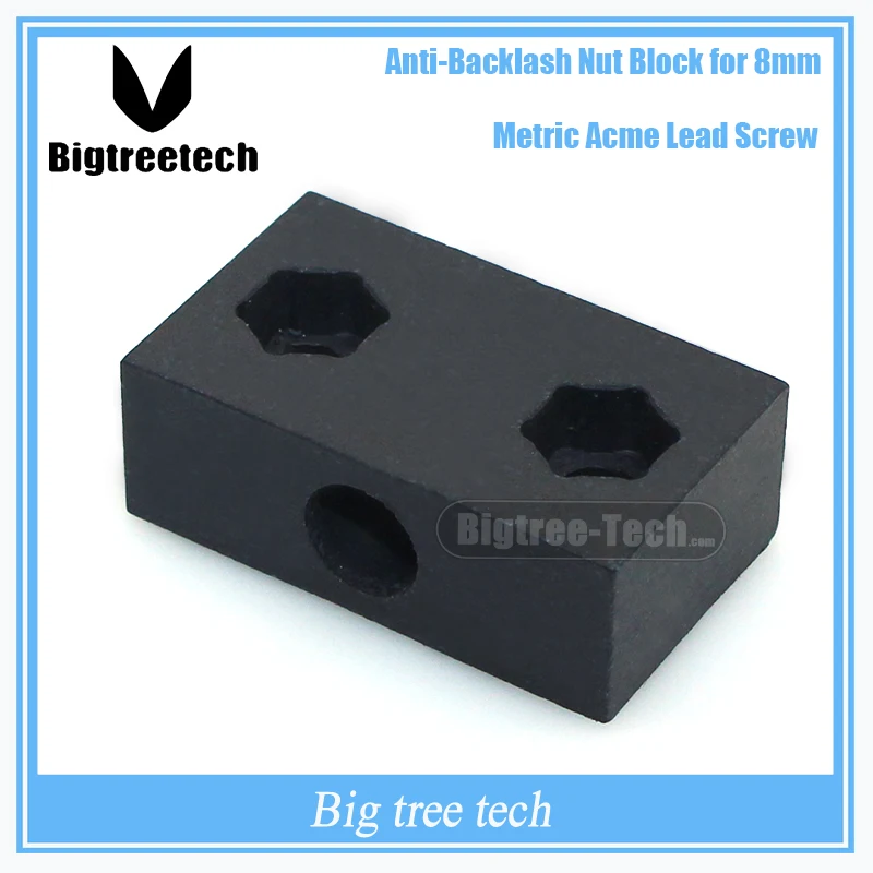 CNC Parts Teflon Nut Block for T8 8mm Metric Acme Lead Screw For Openbuilds C-beam 3D Printer Hardwares Parts 3D0274
CNC Parts Teflon Nut Block for T8 8mm Metric Acme Lead Screw For Openbuilds C-beam 3D Printer Hardwares Parts 3D0274