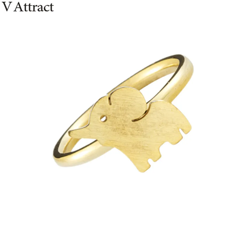 V Attract Bague Feminino 2018 Fashion Jewelry Stainless Steel Elephant Rings For Women Graduation Gift Rose Gold Silver Bijoux
V Attract Bague Feminino 2018 Fashion Jewelry Stainless Steel Elephant Rings For Women Graduation Gift Rose Gold Silver Bijoux