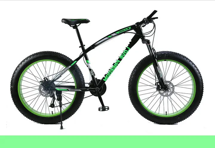 Love Freedom Top quality Bike 7/21/24/27 Speed 26 * 4.0 Fat Bike Shock Absorbers Bicycle Free Delivery Snow Bike