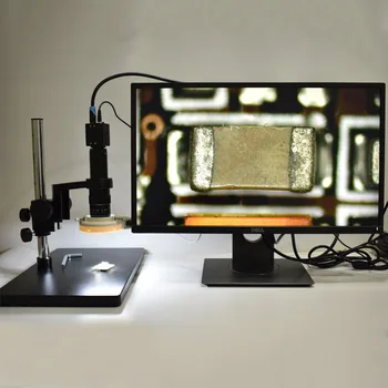 2.0MP 1080P HDMI Industrial Digital HD Microscope Camera+10X-300X Adjustable Magnification 25mm Zoom C-mount Lens+LED+Holder
2.0MP 1080P HDMI Industrial Digital HD Microscope Camera+10X-300X Adjustable Magnification 25mm Zoom C-mount Lens+LED+Holder